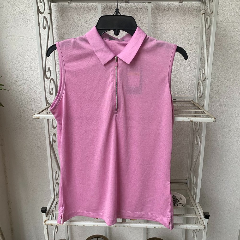 *NWTs*  CALLAWAY SLEEVELESS HEATHER POLO /